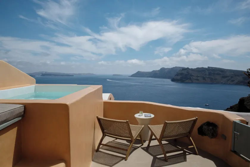 Annouso Villa with Hot Tub by Caldera Houses - Image 1
