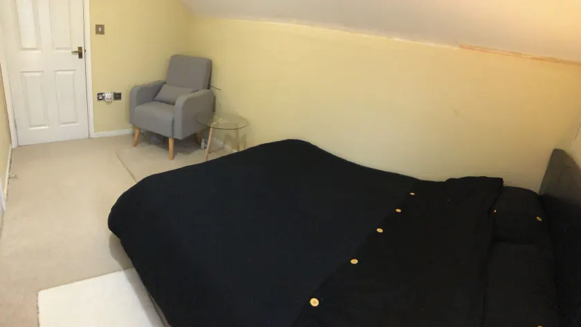Spacious double bedrooms sharing new bathroom, en-suite option available, Kings Lynn - Image 1