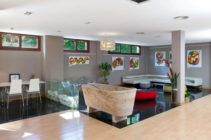 Hotel Balneario Areatza Nº 01224 - Lobby sitting area