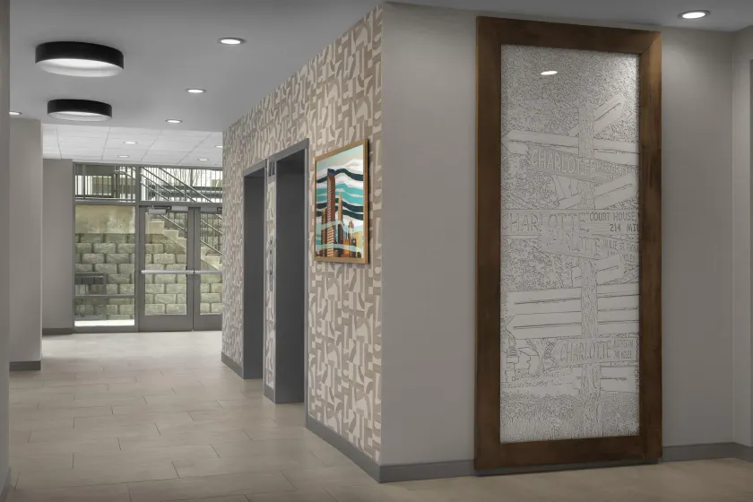 Hampton Inn & Suites Charlotte/Ballantyne - Hall