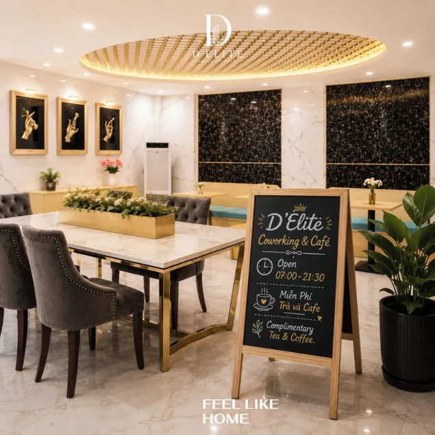 D'Élite Boutique Hotel Dĩ An - Free Mini Bar & Co-Working Space & Cafe - Image 1