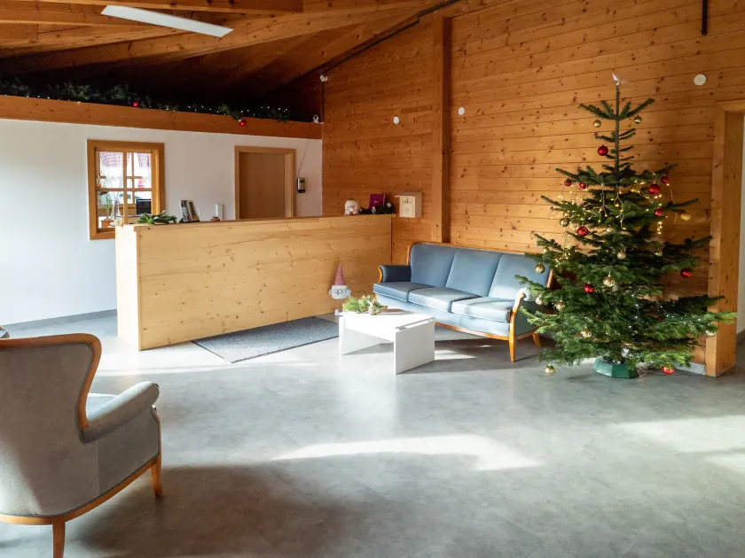 Ferien vom Ich, Bayerischer Wald, Hotel & Restaurant - Rezeption