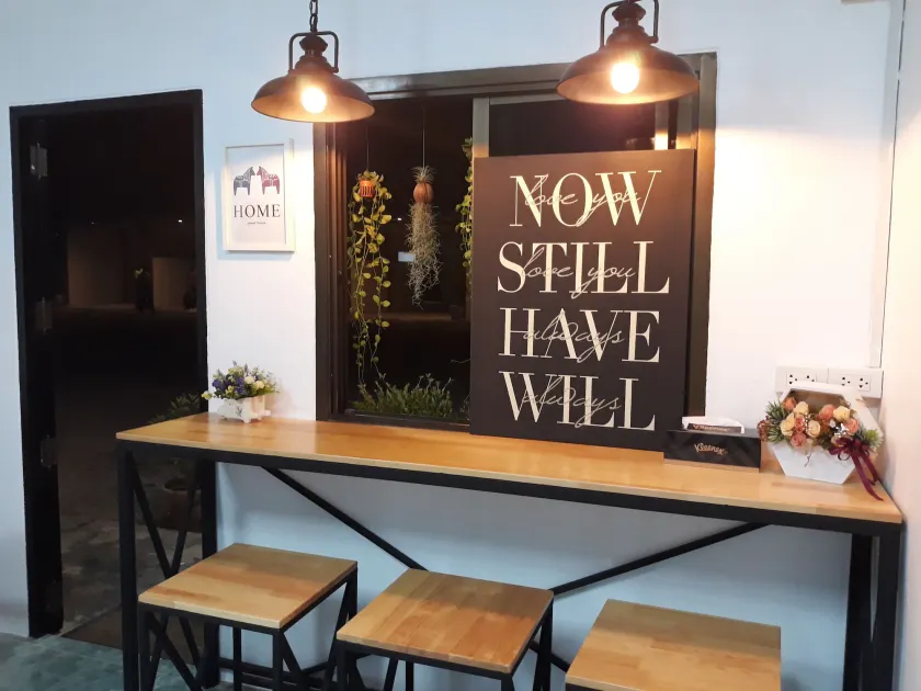 NK garden Hotel @Suratthani Airport - Coin salon dans le hall