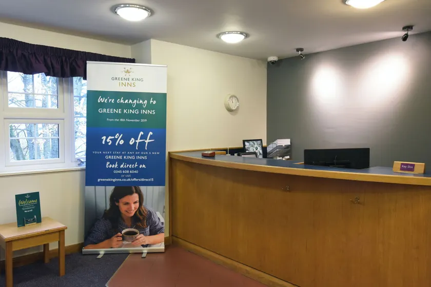 The Mount By Greene King Inns - Check-in/check-out kiosk