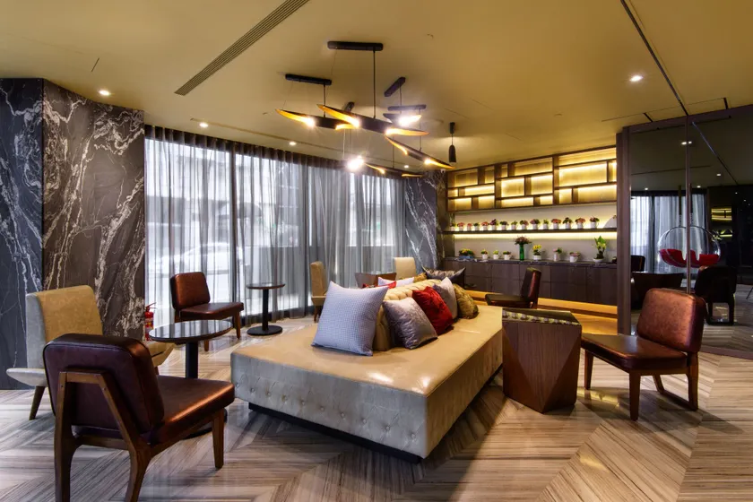 Stay Hotel - Taichung Zhongqing - Lobby sitting area