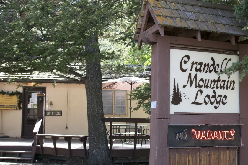 Crandell Mountain Lodge - Entrée intérieure