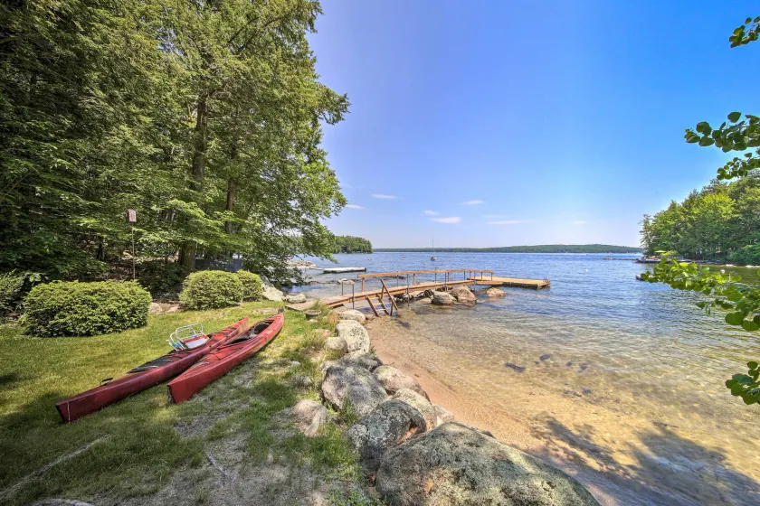 Sebago Lake Gem on Private Cove w/ Boat Dock! - Image 1