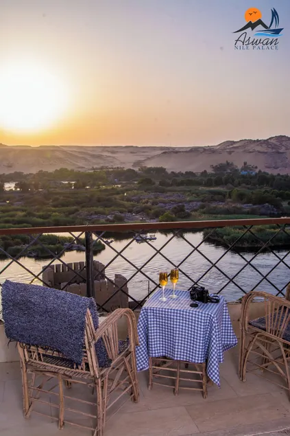 ASWAN NILE PALACE (swimming pool-rooftop-Nile view) - Image 1