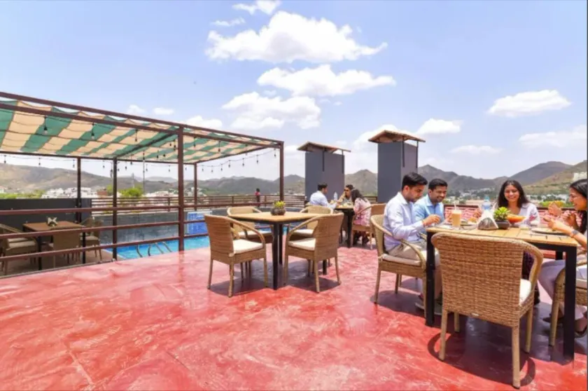 Mangal Residency Rooftop Pool - Image 1