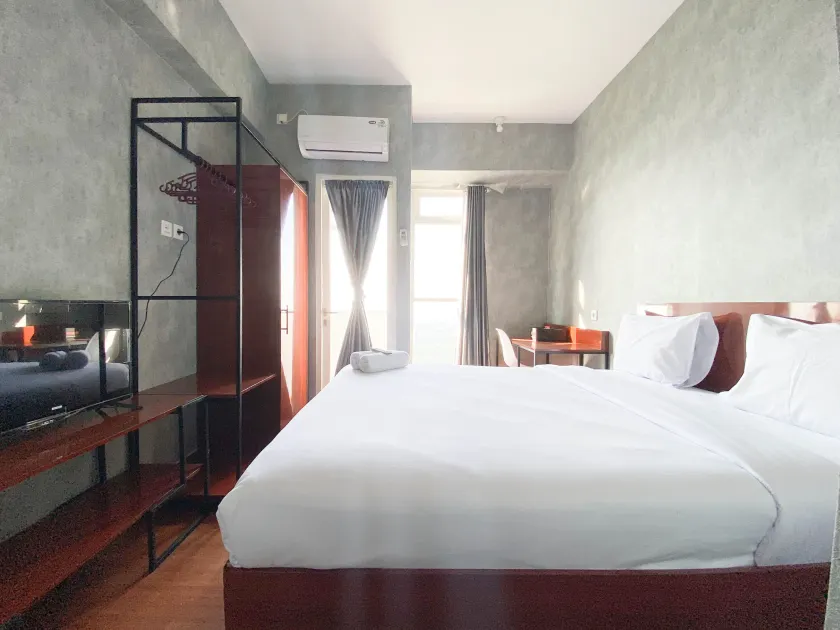Homey And Good Choice Studio At Amartha View Apartment - Værelse