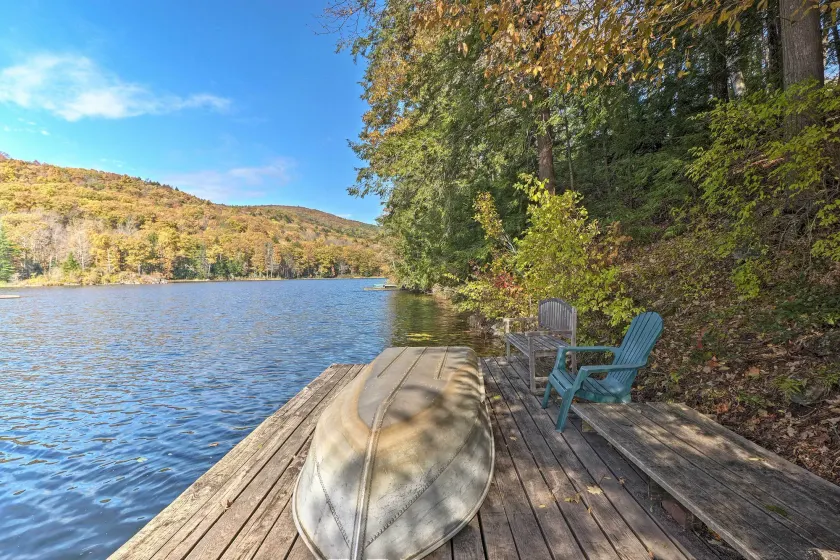 Lakefront Berkshires Retreat w/ Deck, Dock & Boat! - Image 1