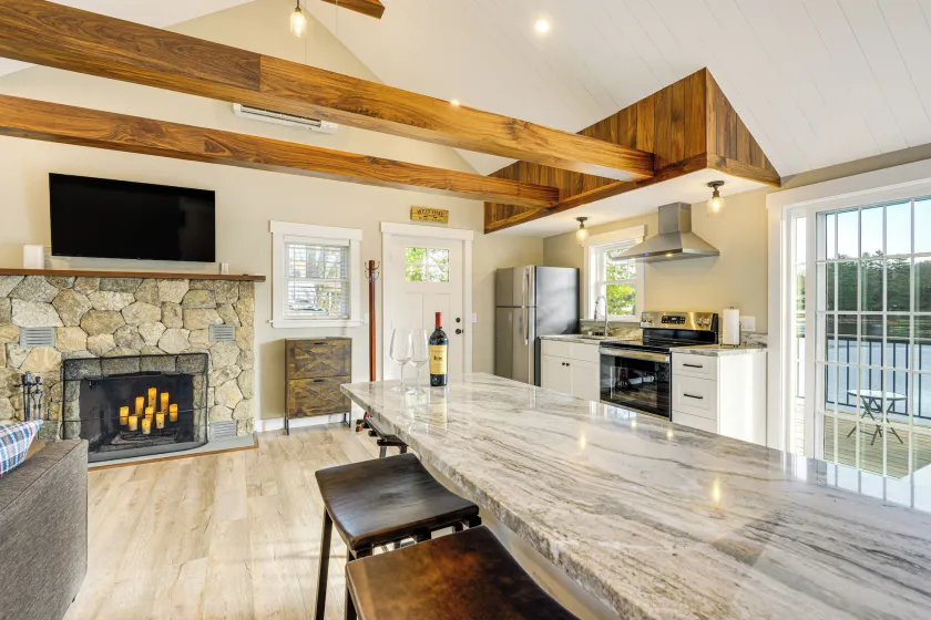 Modern Waterfront Gem w/ Dock on Lake Monomonac - Image 1