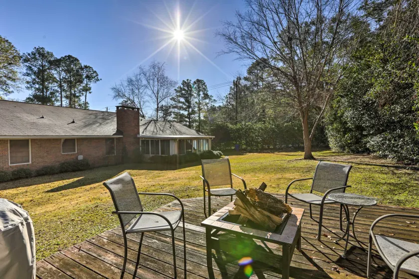 Quiet Dothan House With Fenced Yard + Fire Pit! - Image 1