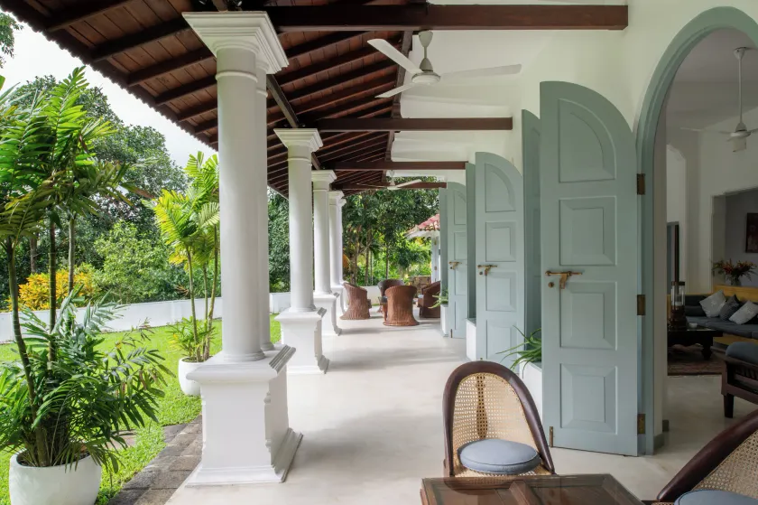 Villa Poojakanda - Eingangsbereich