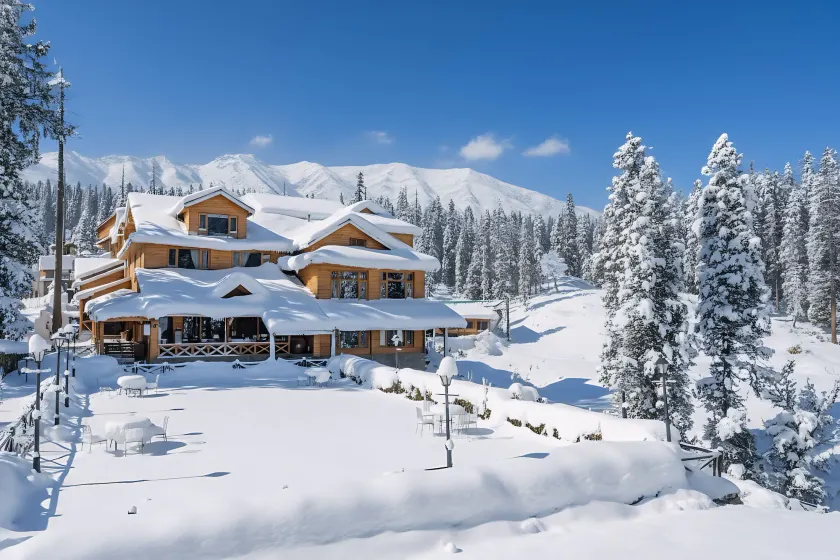 hotel gulmarg hills - Image 1