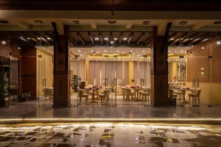 Hotel Goodwill Patan Durbar Square, Kathmandu - Lobby sitting area