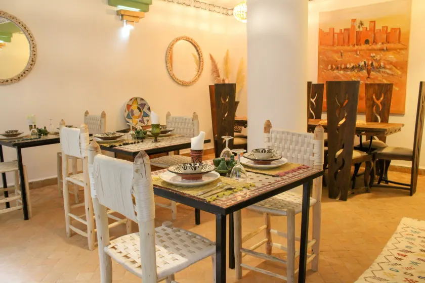 Riad Amra - Reception