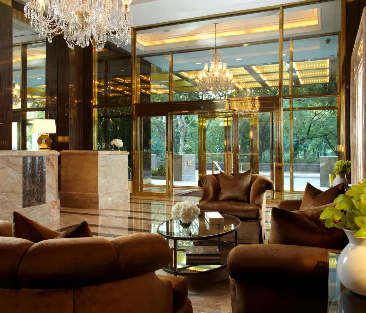 Trump International New York - Salottino della hall