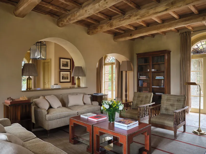Castiglion del Bosco, A Rosewood Hotel - Coin salon dans le hall