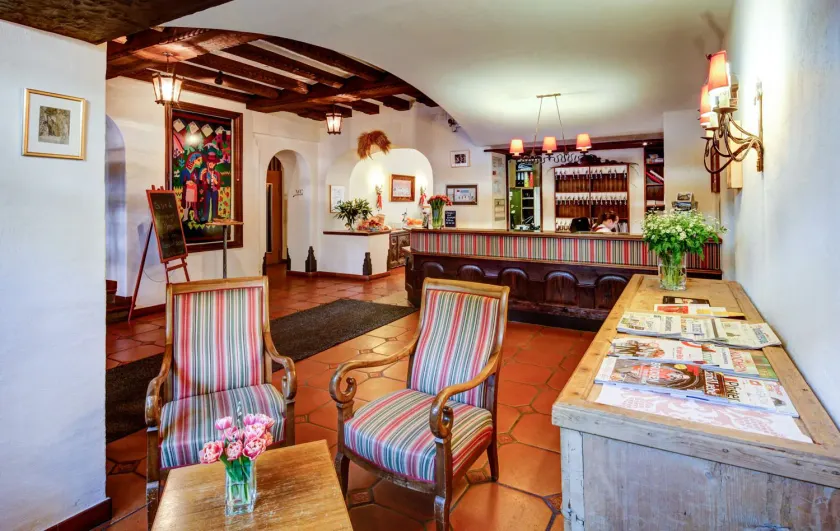 Hotel Parsenn - Entrée intérieure