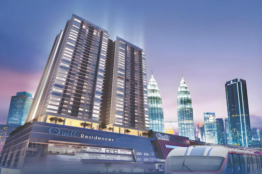 KLCC Quill Residences by Avery #Located in the City Center #10 mins walk to Twin Towers #Infinity pool#中英文房东 - Image 1