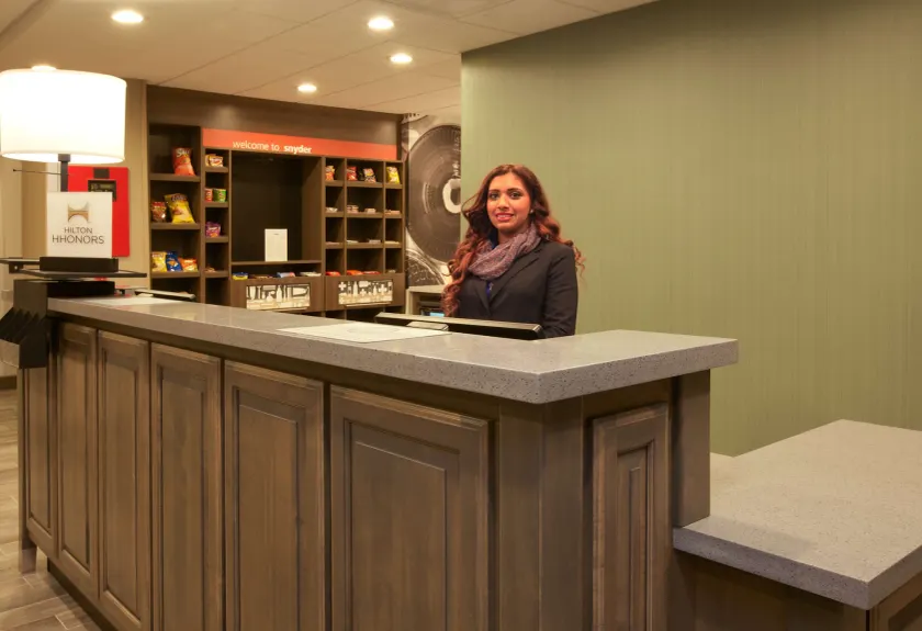 Hampton Inn Snyder TX - Réception
