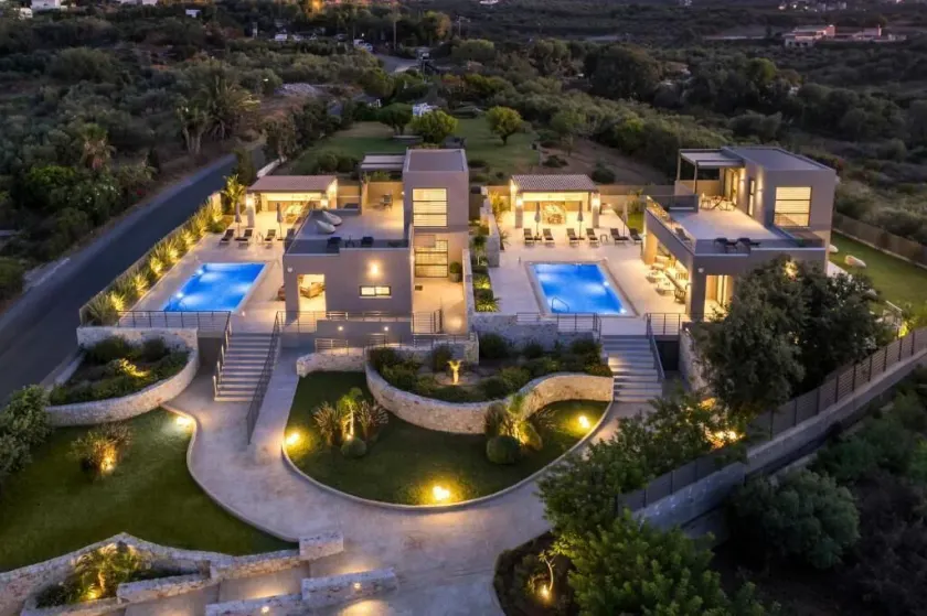 Imperium Luxury Villas-Sauna, Jacuzzi, Heated Pool & Gym-Chania - Image 1