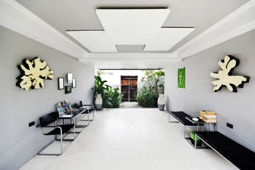 Villa Labaron - Lobby sitting area