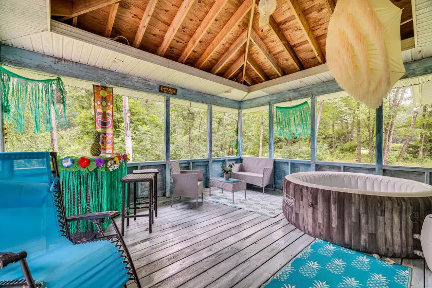 Peaceful Pocono Retreat: Hot Tub & Covered Deck! - Image 1