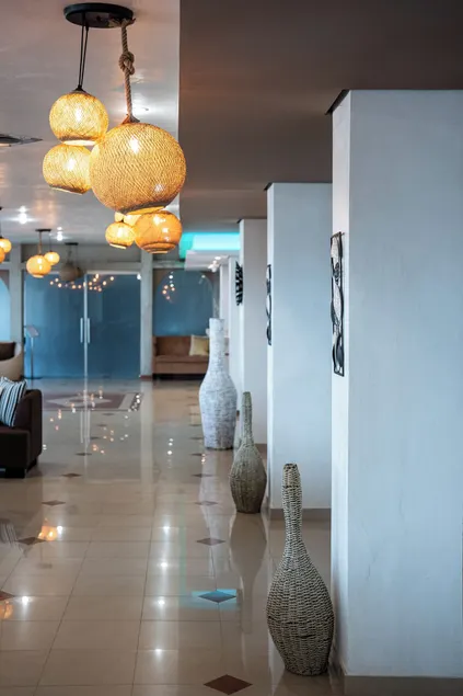 Black and White Boho Resort - Lobby