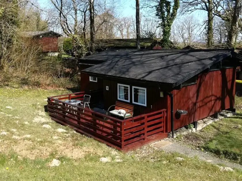 Nuthatch Lodge is set in 24 acres of wood, parkland near the village of Cenarth - Image 1