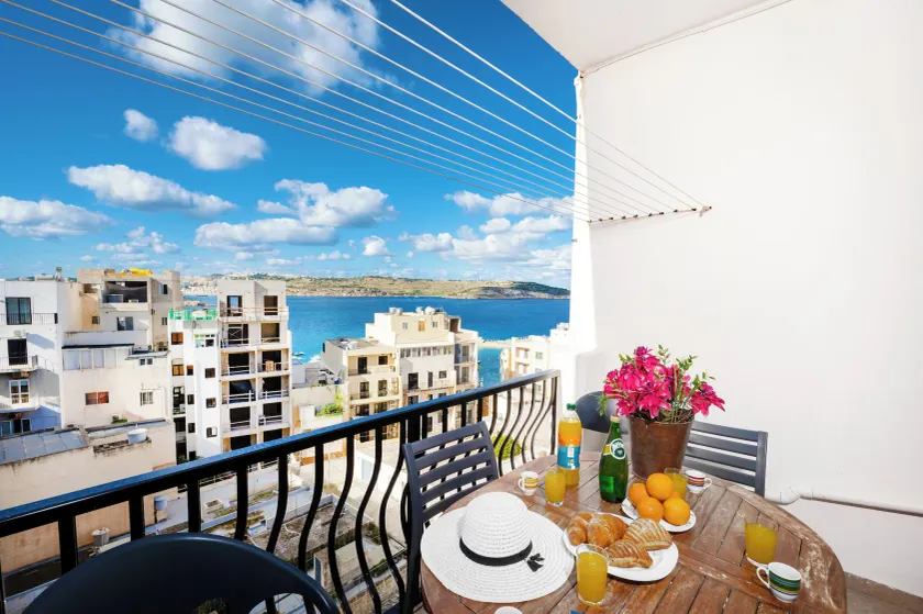 Seashells Apartments with terrace, just off the seafront in Bugibba - by Getawaysmalta - Image 1