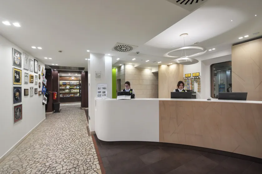 Hotel Testani Frosinone - Rezeption
