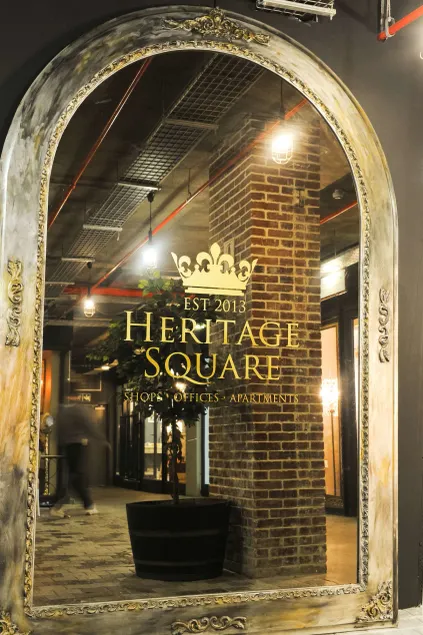 Heritage Square Apartments - Interior entrance