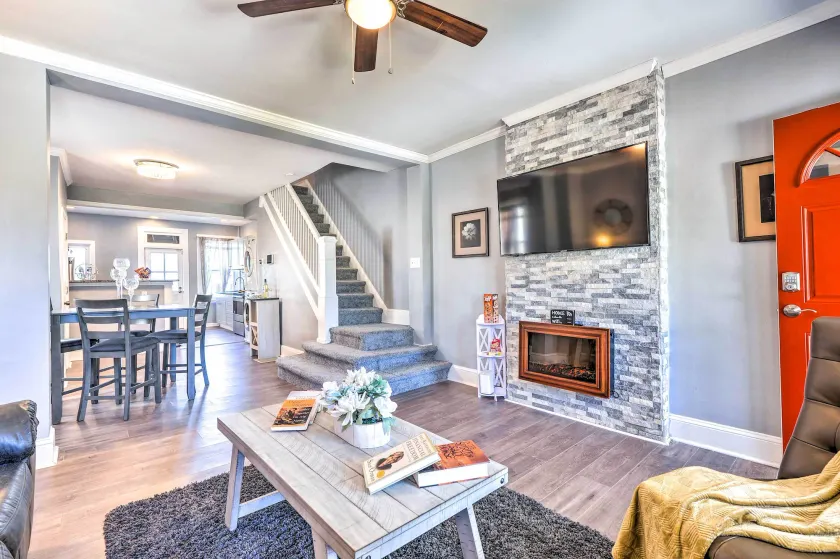Walk to Dining & Parks! Baltimore Home w/ Yard - Image 1
