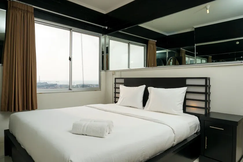 2BR with Study Room Apartment Seaview at Marina Ancol By Travelio - Image 1