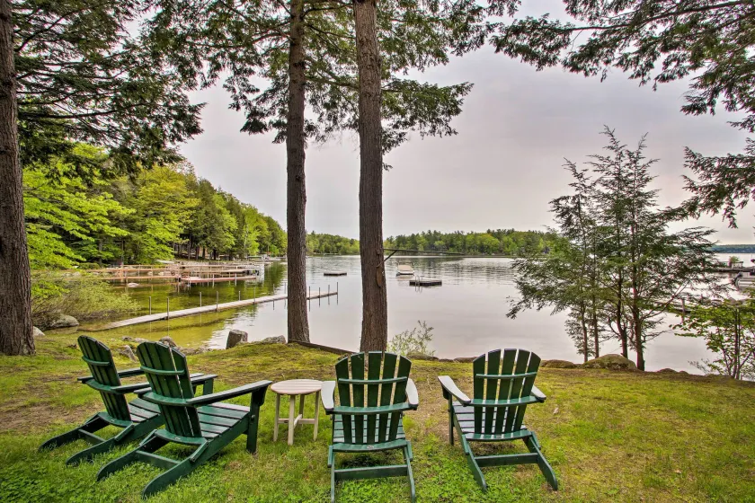Waterfront Sebago Lake Cottage W/dock + Beach - Image 1