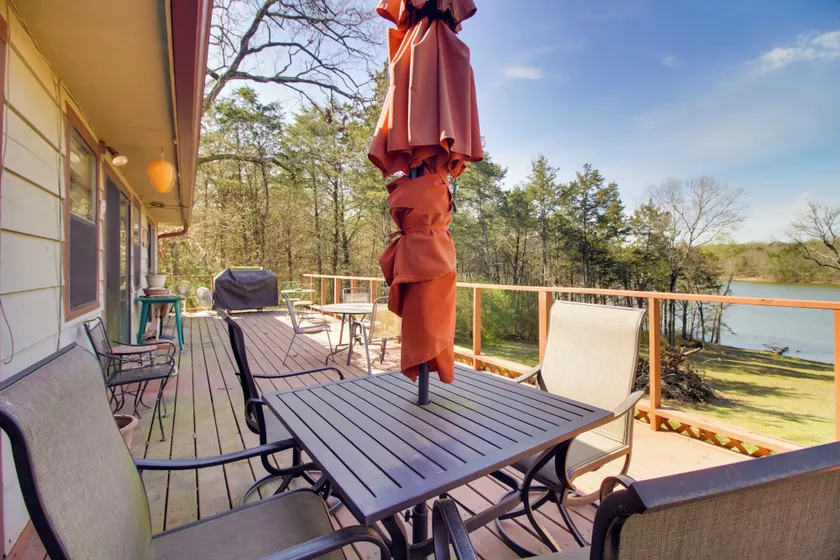 Dock & Water-view Deck: Home on Lake Dardanelle - Image 1