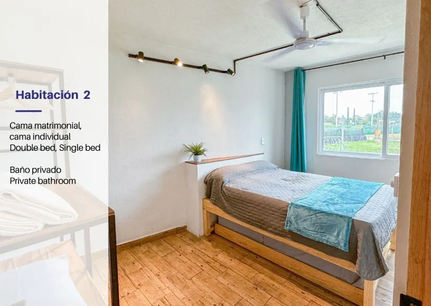 Comfortable Retreat in Cocoyoc Pool & BBQ - Værelse