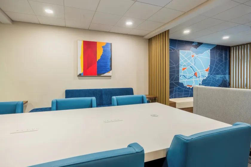 Holiday Inn Express & Suites Columbus - Polaris, an IHG Hotel - Sitzecke in der Lobby