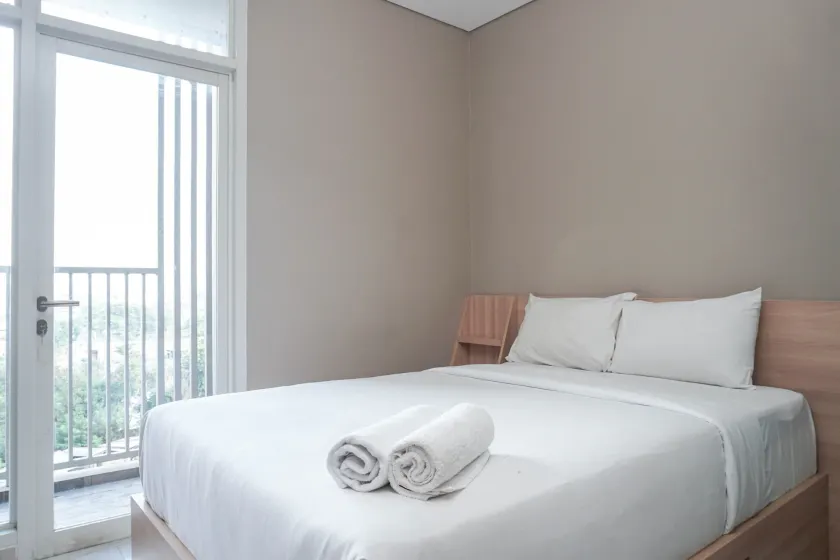 Comfortable Design Studio Apartment Ciputra International By Travelio - Image 1