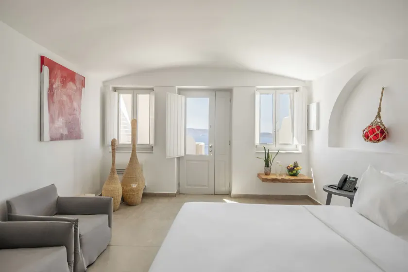 Mancave Sanctum Caldera Suites - Chambre