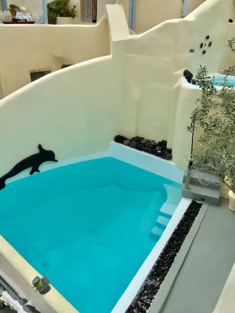 Timedrops Santorini Villas-Private pool - Image 1