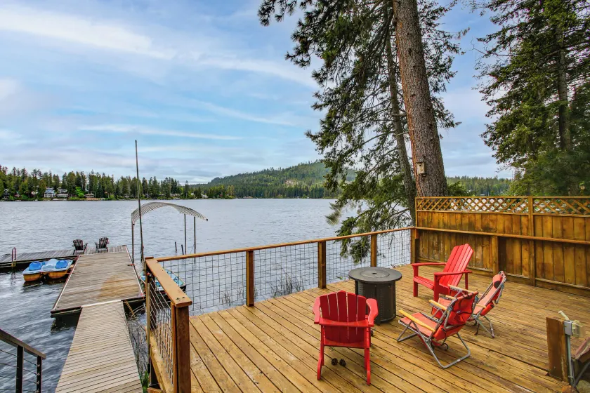 Dock, Decks & Epic View! Sacheen Lake Family Cabin - Image 1