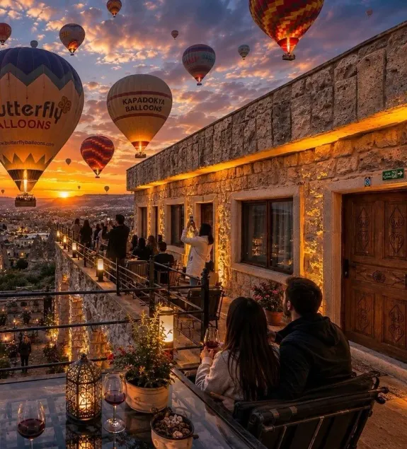 Süleyman Cappadocia - Hot Air Balloon View - Image 1