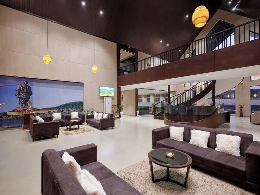 Regenta Resort Vindhyachal, Statue of Unity - Lobby sitting area
