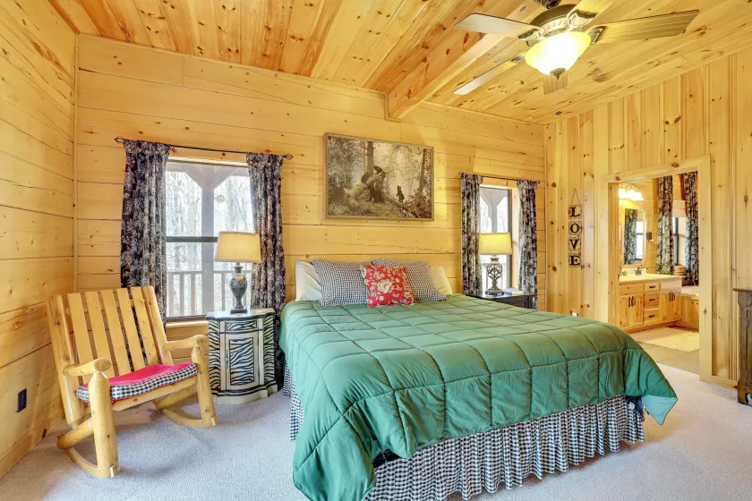 Spacious & Secluded Cabin: 25 Mi to Bentonville! - Interiør