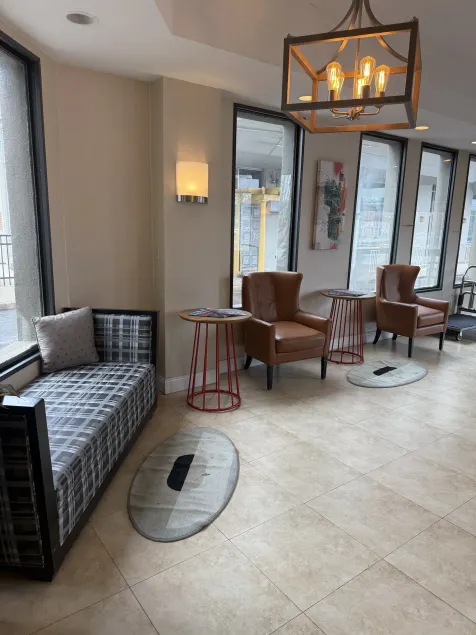 Hotel Hanna - Sitzecke in der Lobby