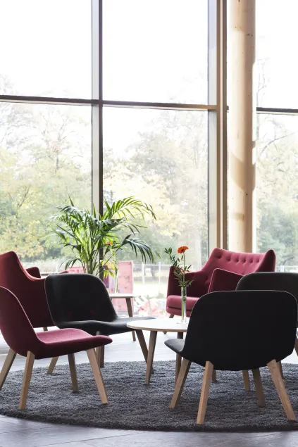 Glostrup Park Hotel - Sitteområde i lobbyen