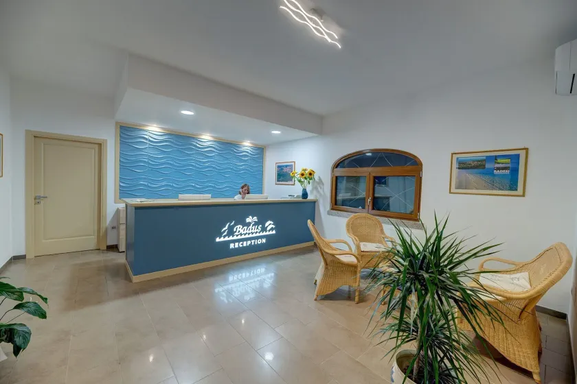 Das fantastische Residenza Badus-Apartment mit 1 Schlafzimmer für 4 Personen - SeaView-Nr. 0814 - Lobby
